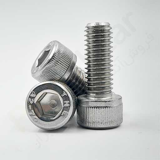 پیچ آلن باسر استیل 304