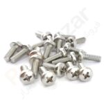 پیچ استوانه سرگرد چهارسو استیل