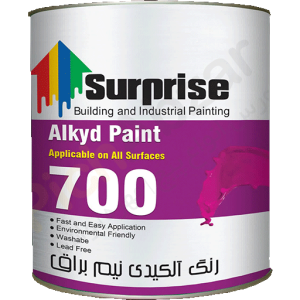 رنگ نیم براق سفید ربعی