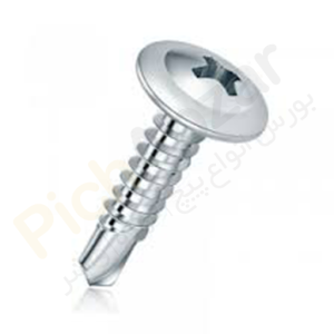 پیچ ام دی اف سفید 28*4 چینی