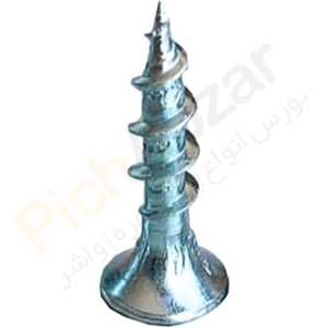 پیچ ام دی اف سفید 30*4 چینی