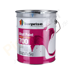 رنگ نیم براق سفید نیم حلب(12لیتر)