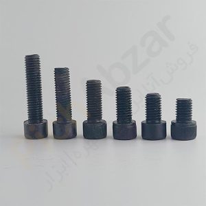 پیچ آلن باسر فولادی سیاه 8.8 سایز 18