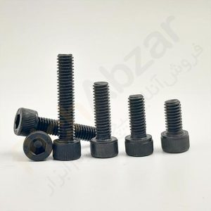 پیچ آلن باسر فولادی سیاه 8.8 سایز 20