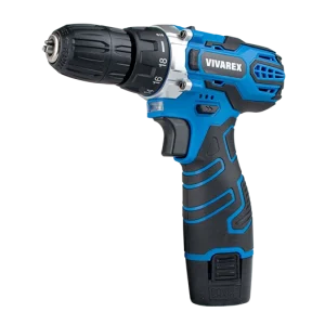 دریل شارژی ویوارکس مدل VR12V-1C تک باتری 12 ولت با سه نظام 10 میلیمتری